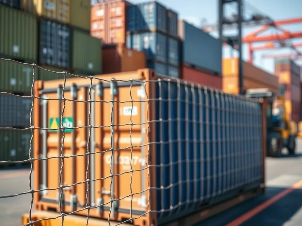 Siatka na kontenery – stabilizacja ładunków w transporcie